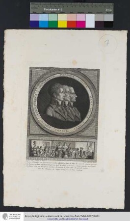 Bonaparte Premier Consul, Cambaceres Second Consul, Lebrun Trois[iem]e Cons[u]