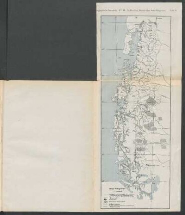 West-Patagonien : Geographische Zeitschrift. XV.10 Zu Steffen, Studien über West-Patagonien. Tafel 8.