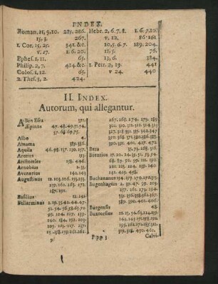 II. Index Autorum
