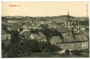 Waldheim. Blick auf Waldheim