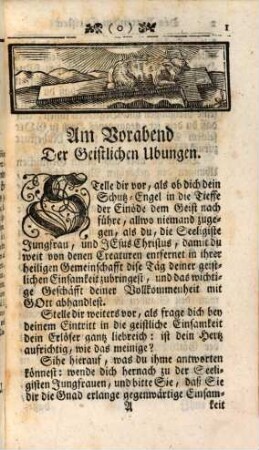 Des Bettenden Christen ... Geistliche Einsamkeit, 5. Auf die Erhaltung der innerlichen Ruhe durch gute Einrichtung der Anmuthungen