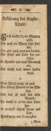 Erklärung des Kupfer-Tituls