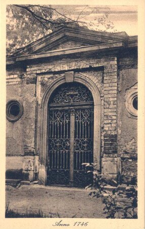 Anno 1746: das schöne Alt-Leipzig ; alter Johannis-Friedhof