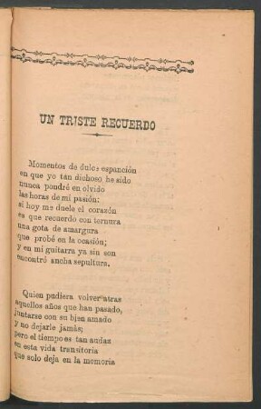 Un triste recuerdo