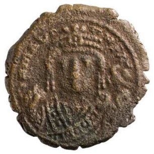 Münze, Halbfollis, 591 / 592