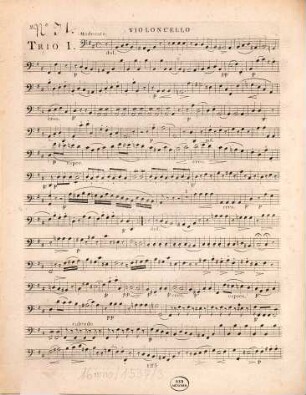 Trois trios pour deux violons et basse : Oeuvre 18