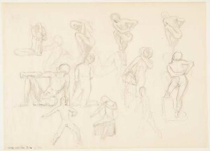 Bewegungsstudien nach Vaslav Nijinsky