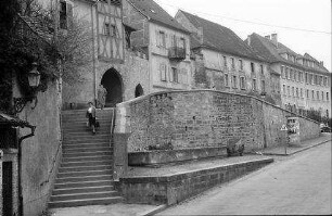 Altkirch: Stiege am Tor