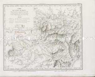 Carte des environs de Gironne