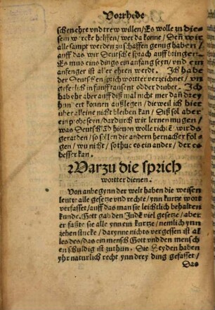 Sybenhundert und fünfftzig teütscher Sprichwörter