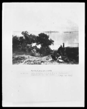 Landschaft mit See