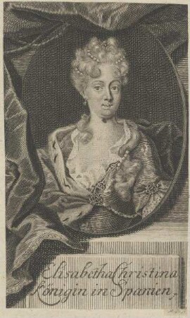 Bildnis der Elisabetha Christina