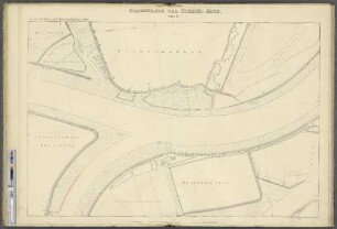 Stromkarte der Norder-Elbe. Blatt III. : Der Busch. Wilhelmsburg. Spadenlander Ausschlag. Billwärder Insel.
