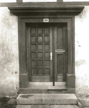 Nassau (Kreis Brand-Erbisdorf), Dorfstraße 149. Wohnhaus. Portal