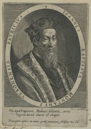 Bildnis des Giovanni Battista Montano
