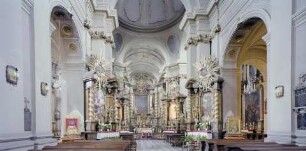 Katholische Kirche Sankt Bernhardin von Siena, Krakau, Polen