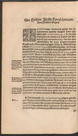 Des Heiligen Isychii Hierosolymitanischen Priesters/ Zeugniß.