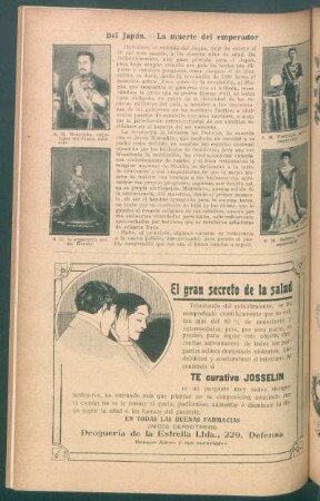 Del Japón.- La muerte del emperador