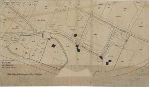 Fischer, Theodor; Icking - Schlederloh (Isartal); Landhaus Theodor Fischer - Baulinienfestsetzungsplan, Übersichtsplan