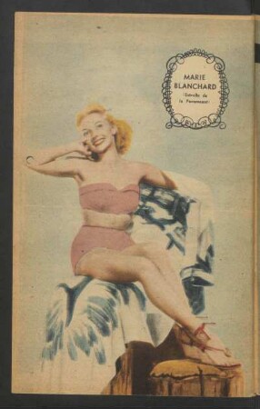 Marie Blanchard (estrella de la Paramount) - [Fotografía]