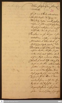 Brief von August Hermann Francke an Christoph Spitz.