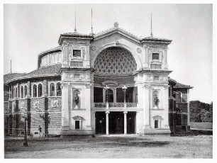 "Die Festhalle der Großherzoglich Badischen Haupt- und Residenzstadt Karlsruhe, erbaut von Josef Durm". Festhalle