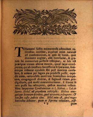 Jo. Phil. Streit ... Ad audindam lectionem cvrsoriam ... et dissertationem inauguralem ... invitat : [de conditione legatis adiecta praefatus]