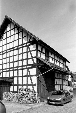 Scheune (Scheune, Fachwerk); Rosenthal, Im Wall