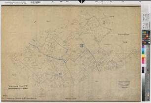Vorhelm (Ahlen), Flurbereinigung Vorhelm, Bl. 2 Schätzungskarte Vorhelm Flur 2