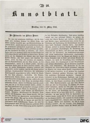 Nr. 21 - 30 (15. März 1842 - 14. April 1842)