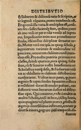 Nicolai Agricolae Liber de liberali, et pia institutione iuventutis : Pro schola ratisponensi