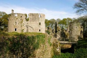 Frankreich. Pays de la Loire. Loire Atlantique. Chateau de Ranrouet. 12 bis 13 Jahrhundert