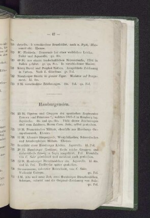 Hamburgensien.