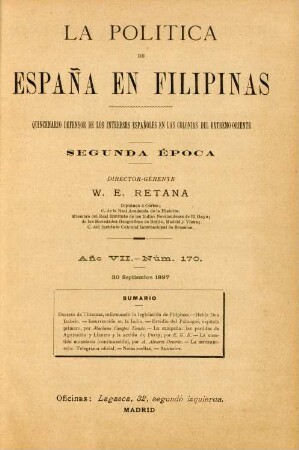Núm. 170. 30 Septiembre 1897