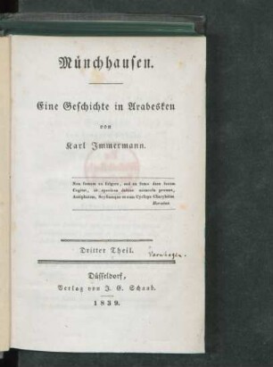 Theil 3: Münchhausen