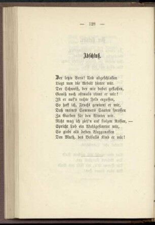Abschluß