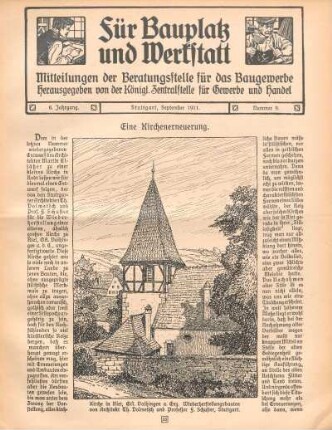Eine Kirchenerneuerung