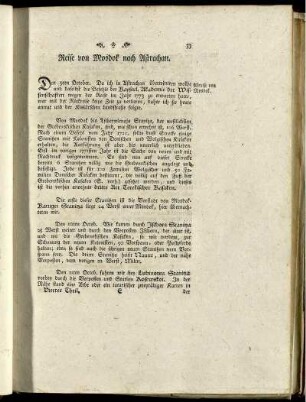 Reise von Mosdok nach Astrachan.