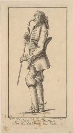 Dessein d'un Etranger (Baron Pfeiler, Direktor der Parforce-Jagd am sächsischen Hof)