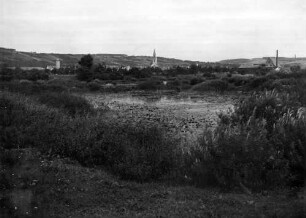 Landschaft oberhalb geplanter Staustufe Randersacker/Main