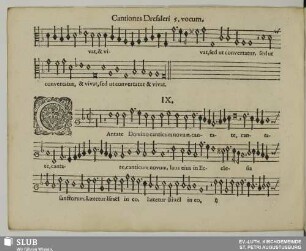 IX. Cantate Domino canticum novum