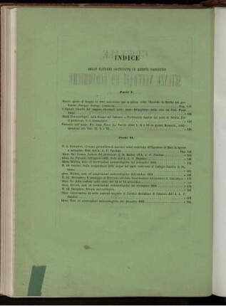 Indice Delle Materie Contenute In Questo Fascicolo