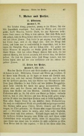 V. Meder und Perser