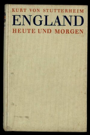 England heute und morgen