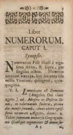 Lieber numerorum.