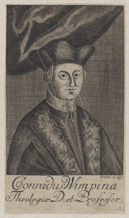 Bildnis des Conradus Wimpina