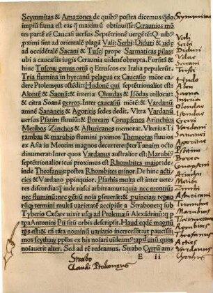Cosmographia Pape Pij : Asia Papae Pii: Historiam rerum ubiq[ue] gestarum cu[m] locorum descriptione complectitur. Europa Pii Pontificis nostrorum temporum uarias continens historias. Bohemic[a]e Histori[a]e Pap[a]e Pii Libri. V. ad Alpho[n]su[m] rege[m]. Poggii Florentini Epistola ad Leonardum Aretinum de morte Hieronymi Hus Bohemi