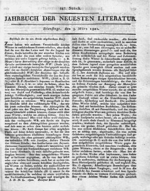 1801-03-03 : 147. Stück