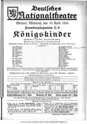 Königskinder