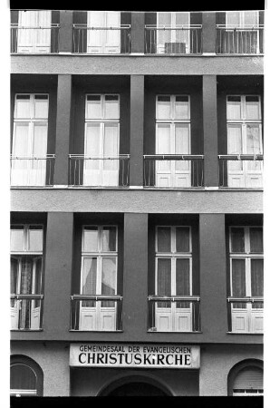 Kleinbildnegativ: Hornstraße, 1976